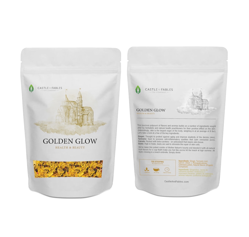 Image 662579.jpg, Product 662-579 / Price $36.99 - $78.99, Castle and Fables Golden Glow - Health & Beauty Tea from Castle & Fables on TSC.ca's Health & Fitness department