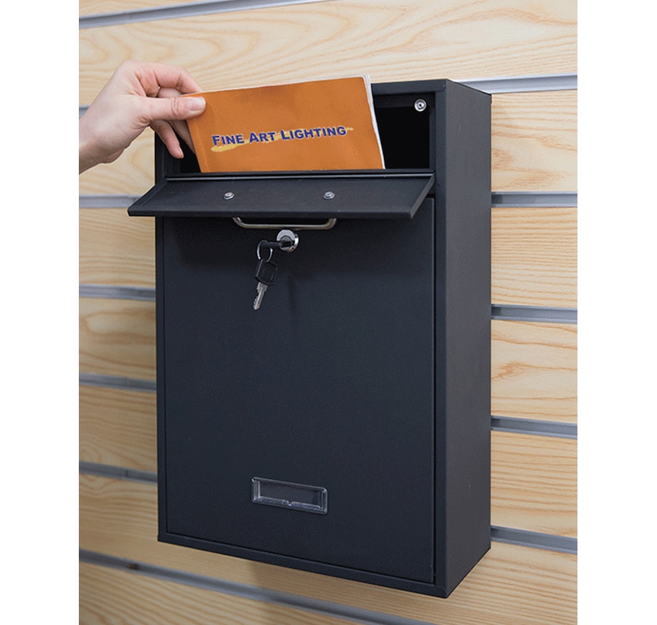 Image 662581_ALTMORE3.jpg, Product 662-581 / Price $76.00, Fine Art Lighting Wall-Mounted Steel Mailbox from Fine Art Lighting on TSC.ca's Home & Garden department
