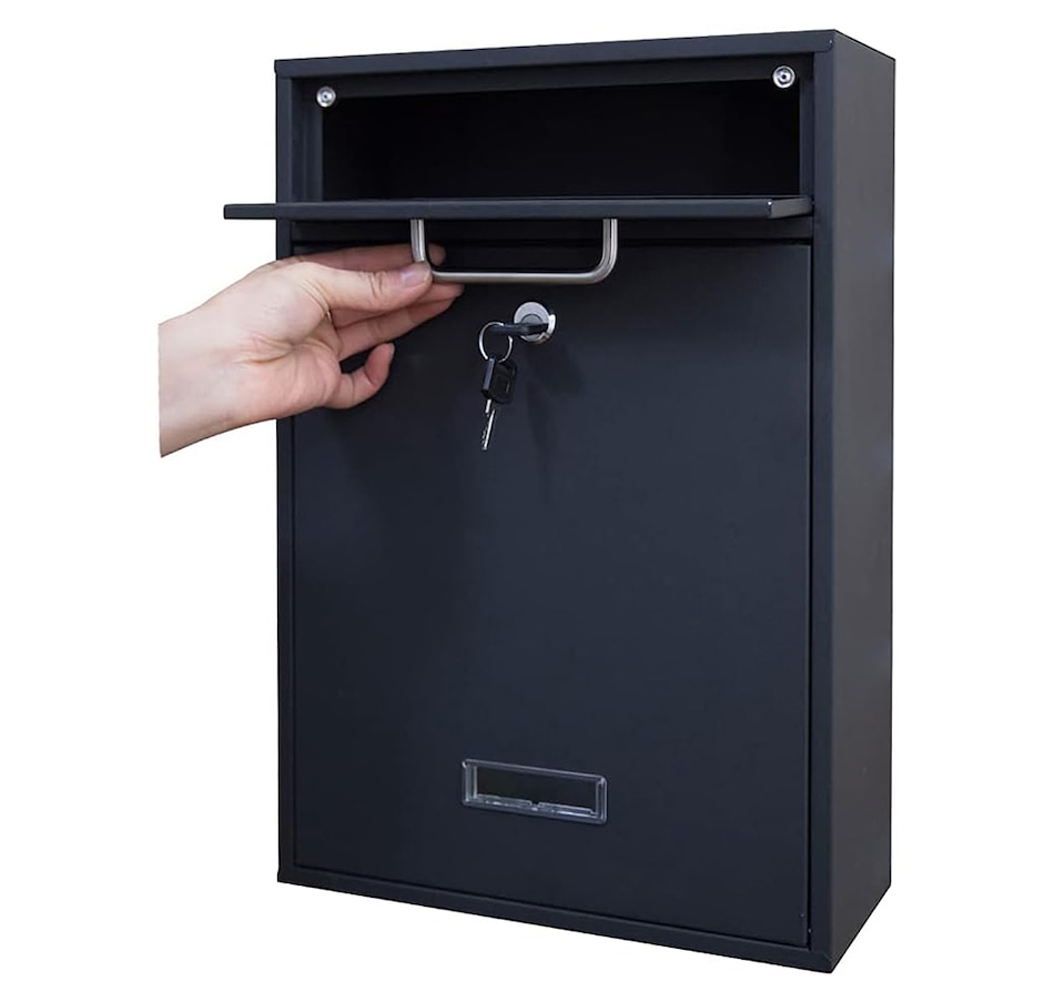 Image 662581_ALTMORE502.jpg, Product 662-581 / Price $76.00, Fine Art Lighting Wall-Mounted Steel Mailbox from Fine Art Lighting on TSC.ca's Home & Garden department