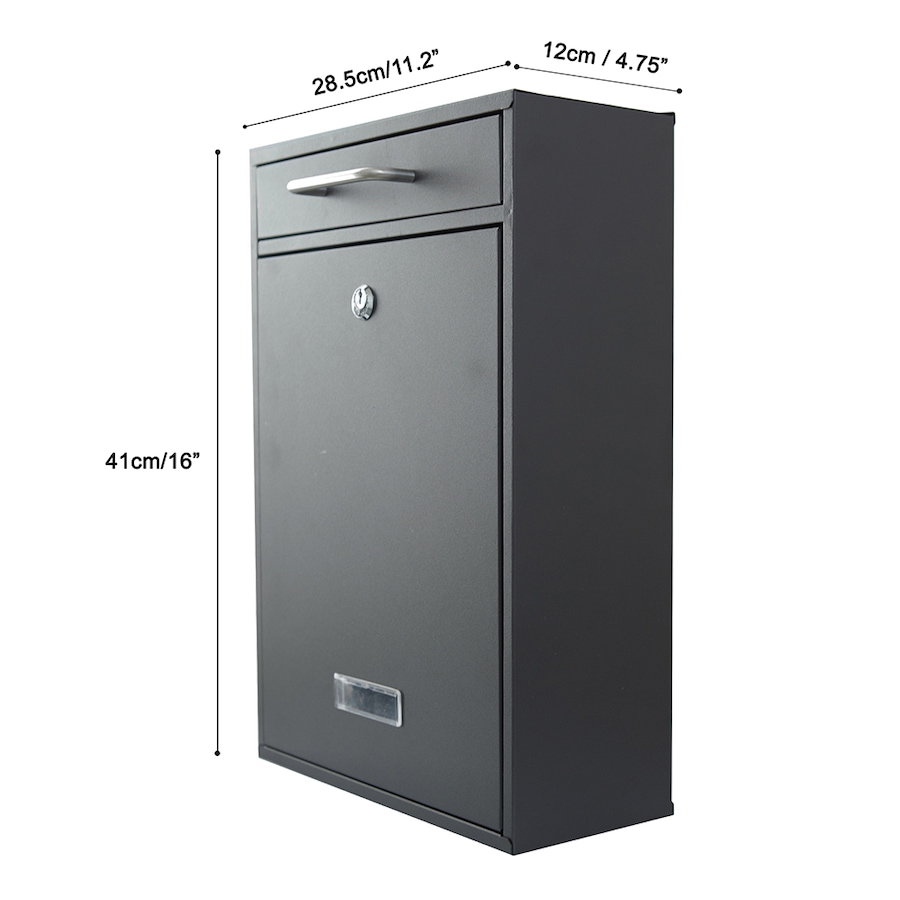 Image 662581_ALTMORE504.jpg, Product 662-581 / Price $76.00, Fine Art Lighting Wall-Mounted Steel Mailbox from Fine Art Lighting on TSC.ca's Home & Garden department