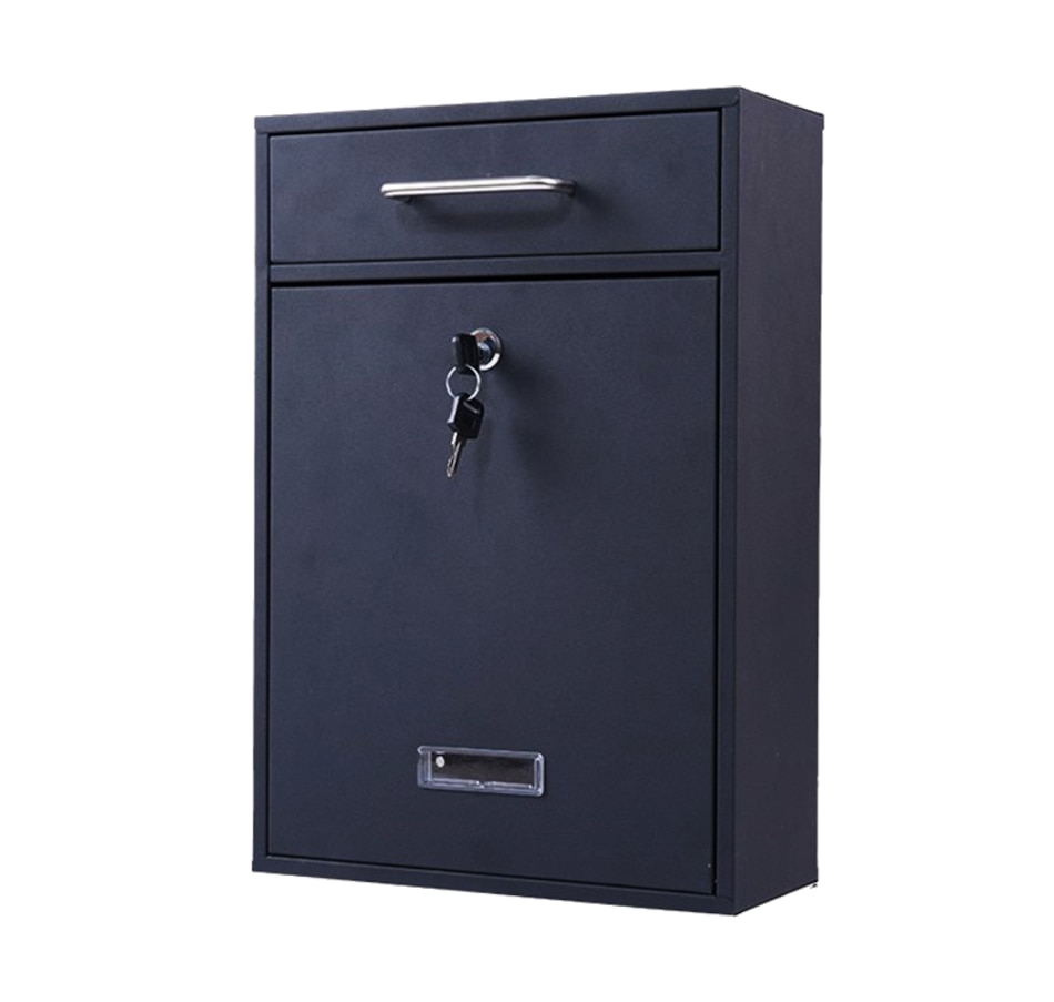 Image 662581_SANTE.jpg, Product 662-581 / Price $76.00, Fine Art Lighting Wall-Mounted Steel Mailbox from Fine Art Lighting on TSC.ca's Home & Garden department