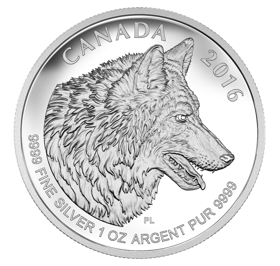 Image 662618_ALTMORE2.jpg, Product 662-618 / Price $199.95, 2016 Fine Silver Maple Leaf Fractional Coin Set - Wolf from Royal Canadian Mint (RCM) on TSC.ca's Coins department