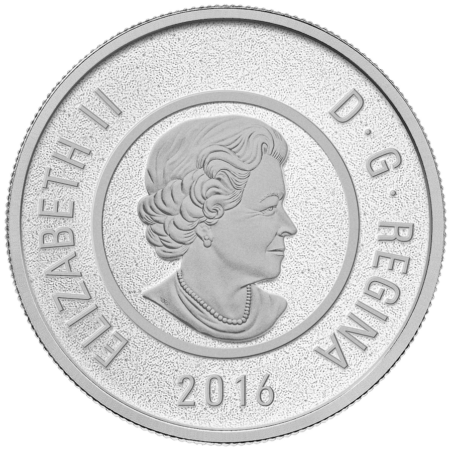 Image 662718_ALTMORE12.jpg, Product 662-718 / Price $5,995.00, 2016 Colour Big Coin Five-Ounce Fine Silver Coins Complete Six-Piece Proof Set from Royal Canadian Mint (RCM) on TSC.ca's Coins department