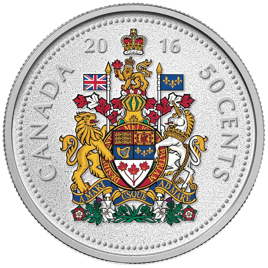 Image 662718_ALTMORE13.jpg, Product 662-718 / Price $5,995.00, 2016 Colour Big Coin Five-Ounce Fine Silver Coins Complete Six-Piece Proof Set from Royal Canadian Mint (RCM) on TSC.ca's Coins department