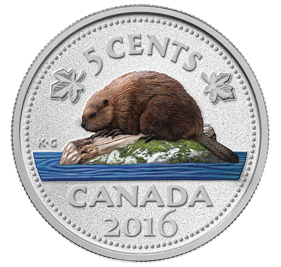 Image 662718_ALTMORE7.jpg, Product 662-718 / Price $4,695.00, 2016 Colour Big Coin Five-Ounce Fine Silver Coins Complete Six-Piece Proof Set from Royal Canadian Mint (RCM) on TSC.ca's Coins department