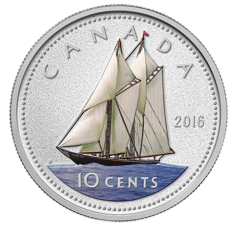 Image 662718_ALTMORE9.jpg, Product 662-718 / Price $4,695.00, 2016 Colour Big Coin Five-Ounce Fine Silver Coins Complete Six-Piece Proof Set from Royal Canadian Mint (RCM) on TSC.ca's Coins department