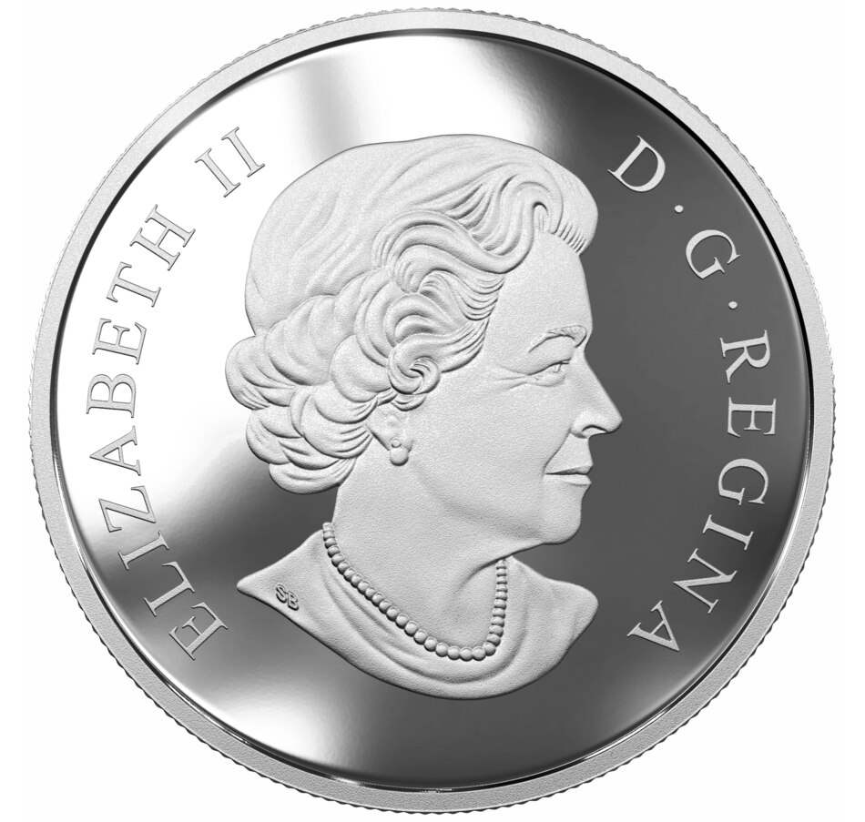 Image 662719_ALTMORE1.jpg, Product 662-719 / Price $174.95, 2017 $30 Fine Silver Coin Zentangle Art: The Great Grey Wolf from Royal Canadian Mint (RCM) on TSC.ca's Coins department