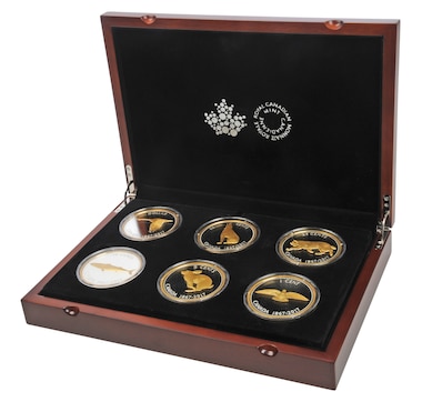 Complete Set 2017 Five-Ounce Big Coins Canada 150 Commemorative Edition