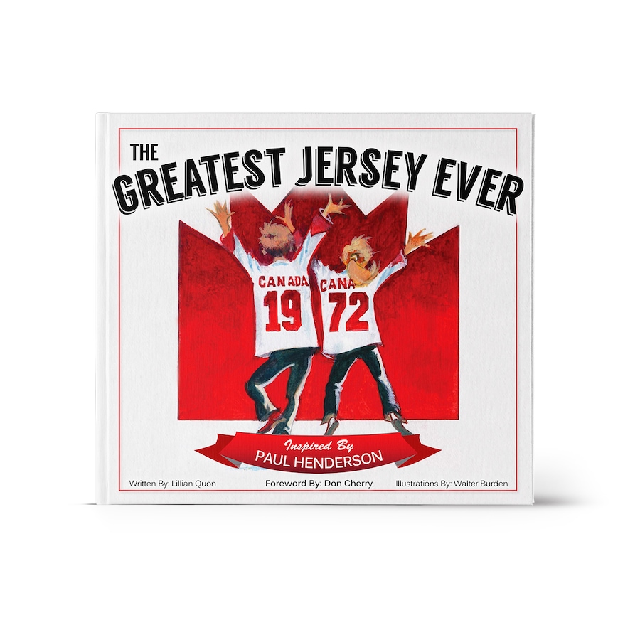Image 663027.jpg, Product 663-027 / Price $29.99, The Greatest Jersey Ever Hardcover Children's Book on TSC.ca's Toys & Hobbies department