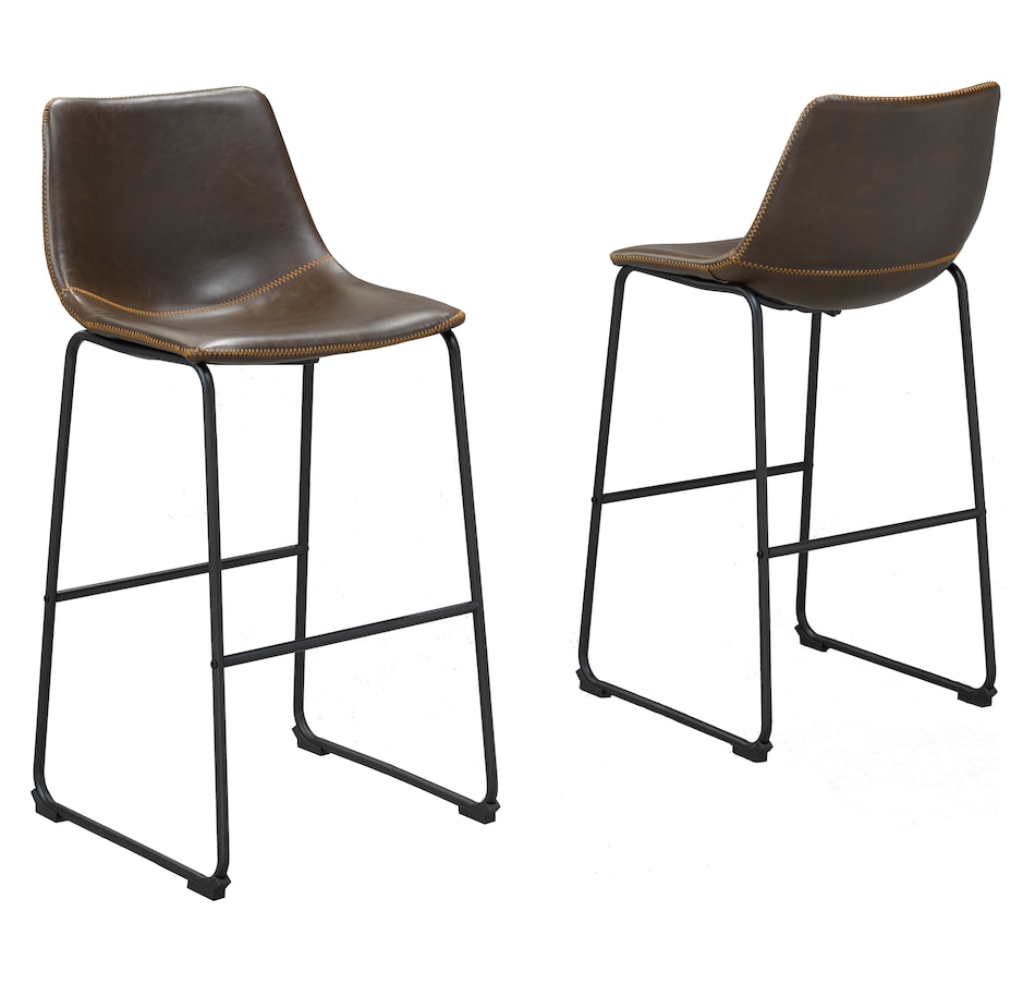 Image 663084_BRN.jpg, Product 663-084 / Price $340.00, Avaya 29" Bar Stool – Set of 2 from Brassex on TSC.ca's Home & Garden department