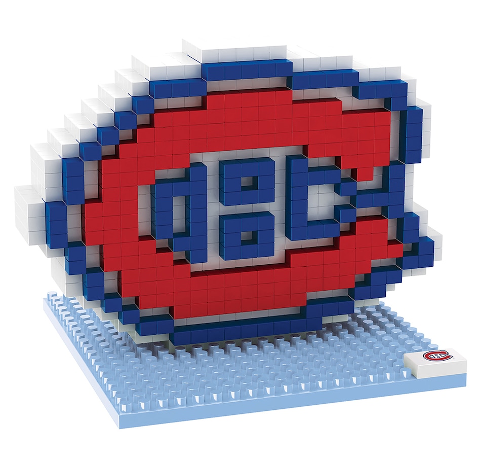 Image 663234.jpg, Product 663-234 / Price $31.99, Montreal Canadiens Logo BRXLZ Puzzle and Building Instructions from NHL on TSC.ca's Sports department
