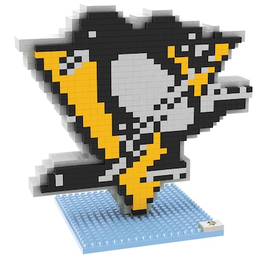 Pittsburgh Penguins Logo BRXLZ Puzzle and Building Instructions