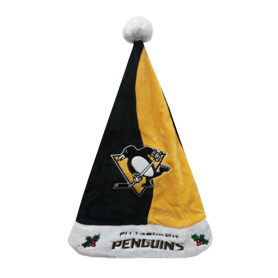 Image 663297.jpg, Product 663-297 / Price $27.99, Pittsburgh Penguins Team Santa Hat on TSC.ca's Sports department