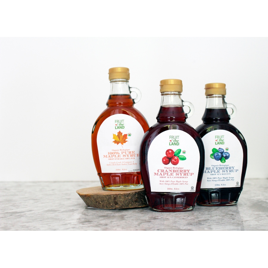 Image 663319.jpg, Product 663-319 / Price $33.50, Fruit Of The Land Canadian Maple Syrup Collection Trio from Fruit of the Land on TSC.ca's Kitchen department