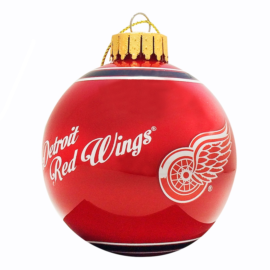 Image 663454_ALTMORE1.jpg, Product 663-454 / Price $14.99, Detroit Red Wings Printed Glass Ball Ornament from NHL on TSC.ca's Health & Fitness department