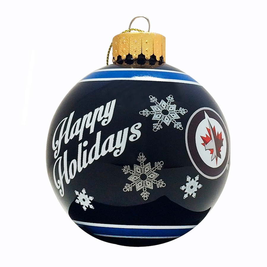 Image 663459.jpg, Product 663-459 / Price $14.99, Winnipeg Jets Printed Glass Ball Ornament on TSC.ca's Health & Fitness department