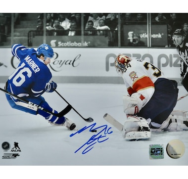 Mitch Marner Toronto Maple Leafs Signed 2017 Centennial Classic 23x19 Frame  LE/100 - NHL Auctions