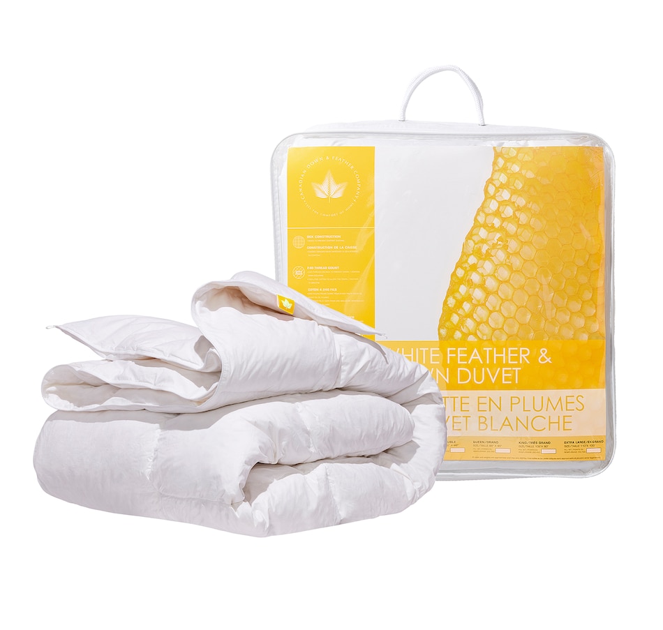 Image 663696.jpg, Product 663-696 / Price $125.00 - $185.00, Canadian Down & Feather White Feather & Down Duvet (all-season) from Canadian Down & Feather on TSC.ca's Home & Garden department