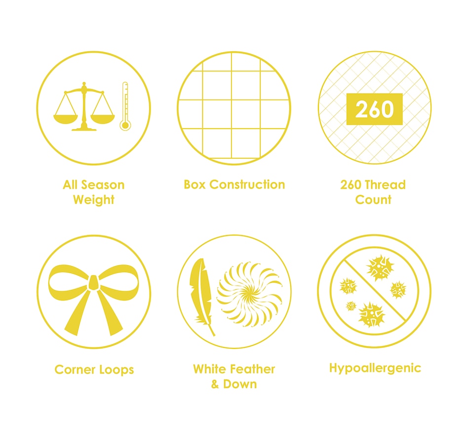 Image 663696_ALTMORE4.jpg, Product 663-696 / Price $125.00 - $185.00, Canadian Down & Feather White Feather & Down Duvet (all-season) from Canadian Down & Feather on TSC.ca's Home & Garden department