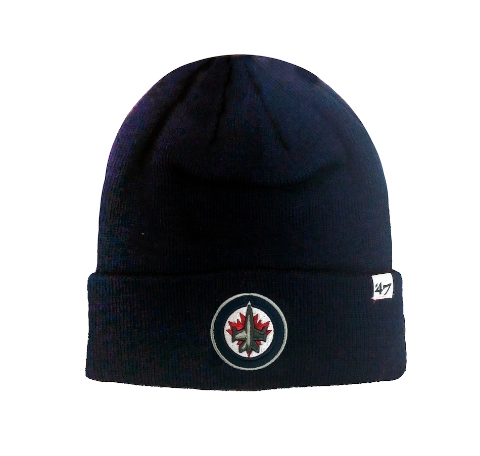 Image 663859.jpg, Product 663-859 / Price $34.99, peg Jets NHL Raised Cuff Knit Beanie from NHL on TSC.ca's Sports department