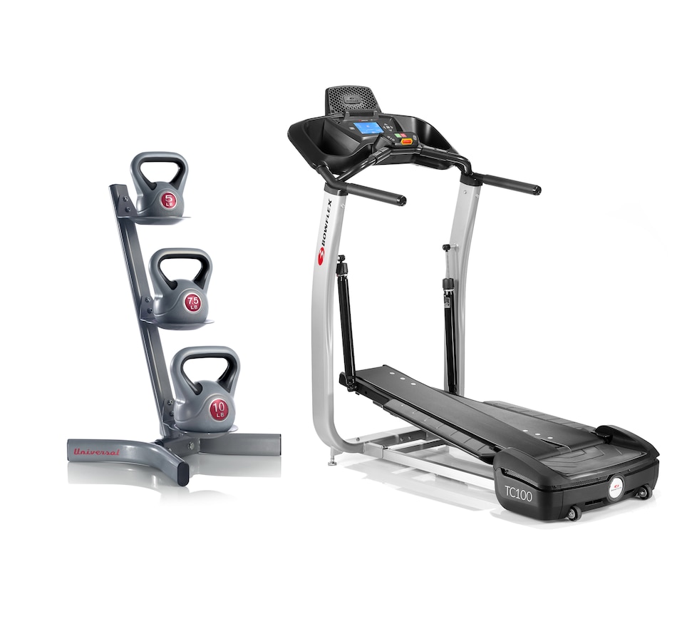 Blonde bowflex treadclimber girl — pic 11