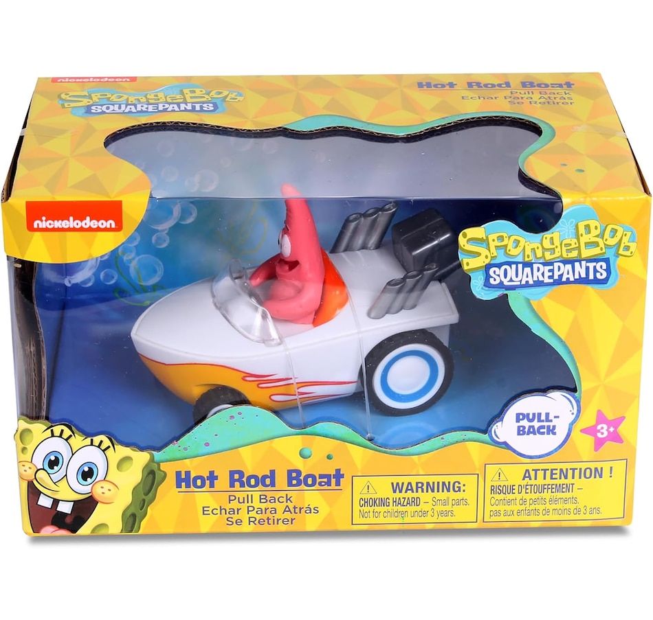 Image 664402_ALTMORE3.jpg, Product 664-402 / Price $14.99, NKOK Patrick Pull Back Hot Rod Boat from Nkok on TSC.ca's Toys & Hobbies department