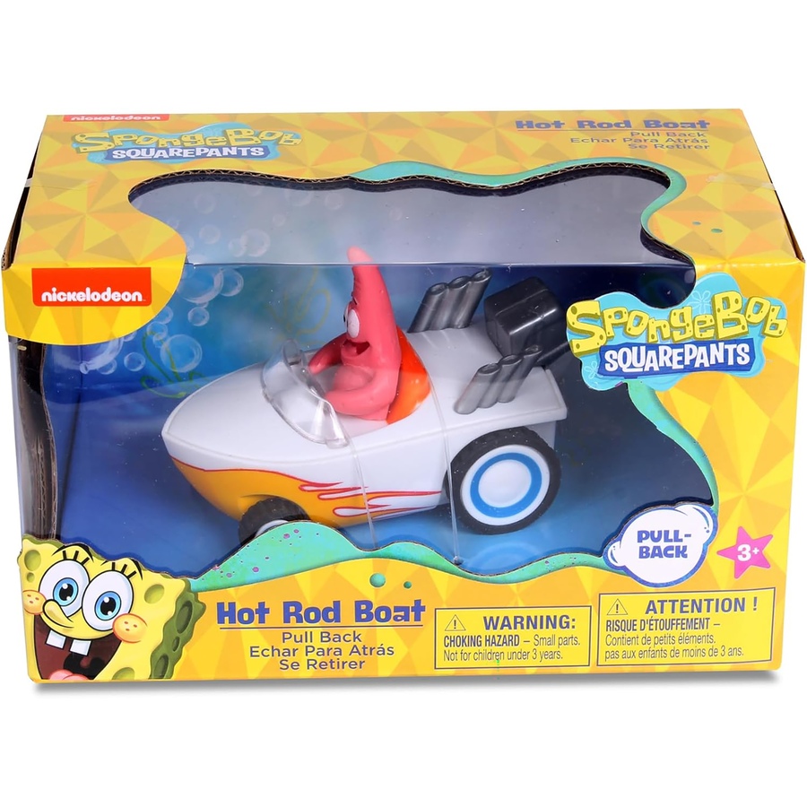 Image 664402_ALTMORE3.jpg, Product 664-402 / Price $14.99, NKOK Patrick Pull Back Hot Rod Boat from Nkok on TSC.ca's Toys & Hobbies department