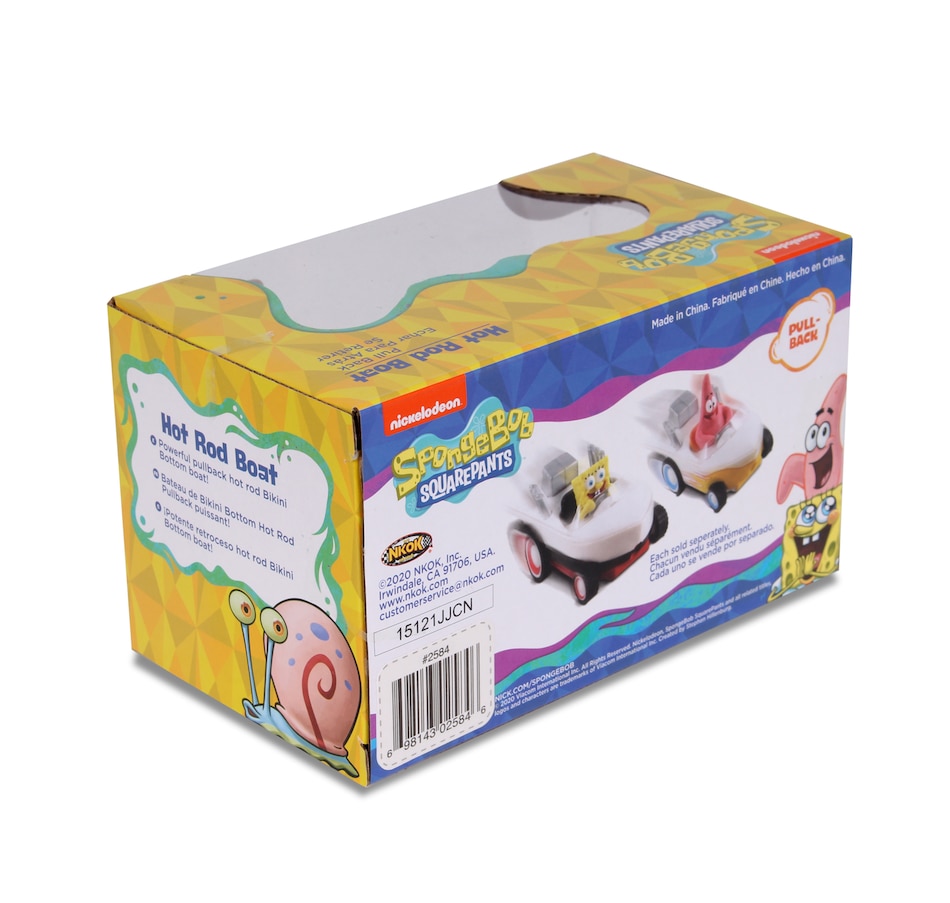 Image 664402_ALTMORE4.jpg, Product 664-402 / Price $14.99, NKOK Patrick Pull Back Hot Rod Boat from Nkok on TSC.ca's Toys & Hobbies department