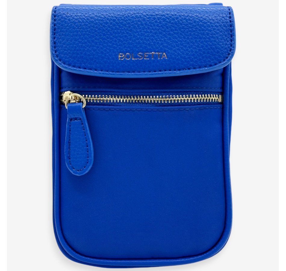Image 664407_BLU.jpg, Product 664-407 / Price $44.99, Bolsetta RFID-Blocking Magnetic Pouch from Bolsetta on TSC.ca's Electronics department