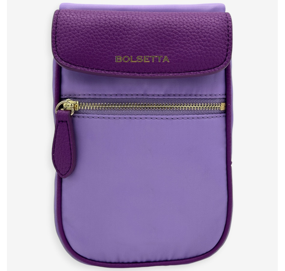 Image 664407_PUR.jpg, Product 664-407 / Price $44.99, Bolsetta RFID-Blocking Magnetic Pouch from Bolsetta on TSC.ca's Electronics department
