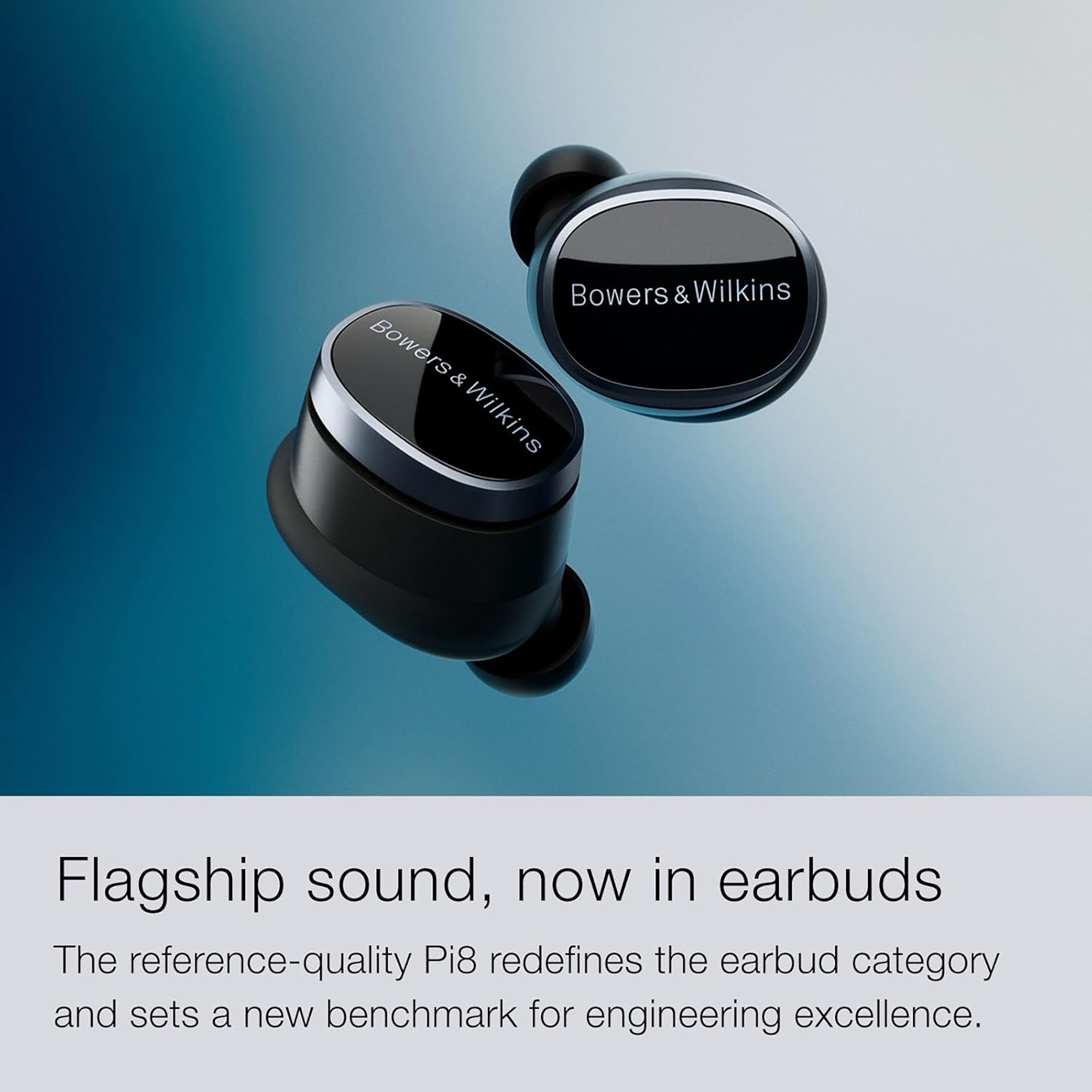 Bowers & Wilkins Pi8 True Wireless Noise-Cancelling Earbuds with