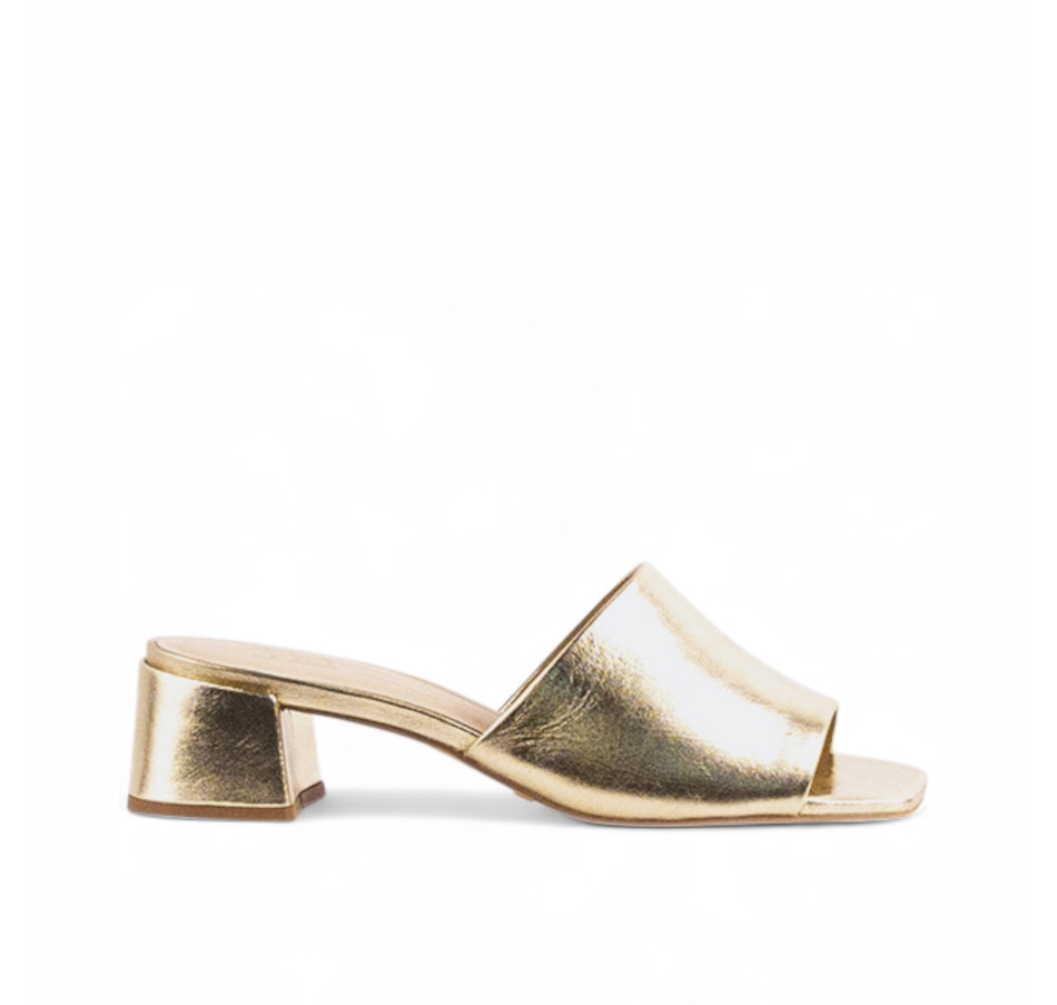 Image 664533_GLD.jpg, Product 664-533 / Price $128.00, L'Intervalle Fortunata Mule from L'Intervalle on TSC.ca's Shoes department