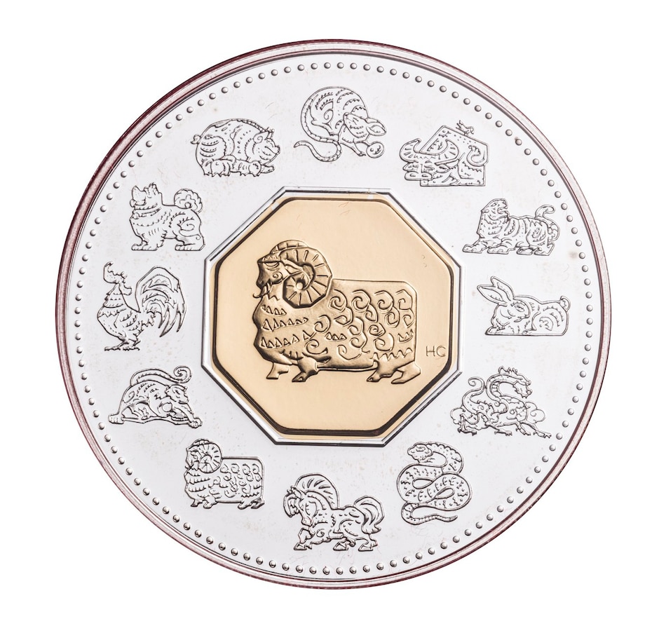 Image 664666_ALTMORE14.jpg, Product 664-666 / Price $1,180.00, Complete Set of 12 $15 Chinese Lunar Calendar Coins from Royal Canadian Mint (RCM) on TSC.ca's Coins department