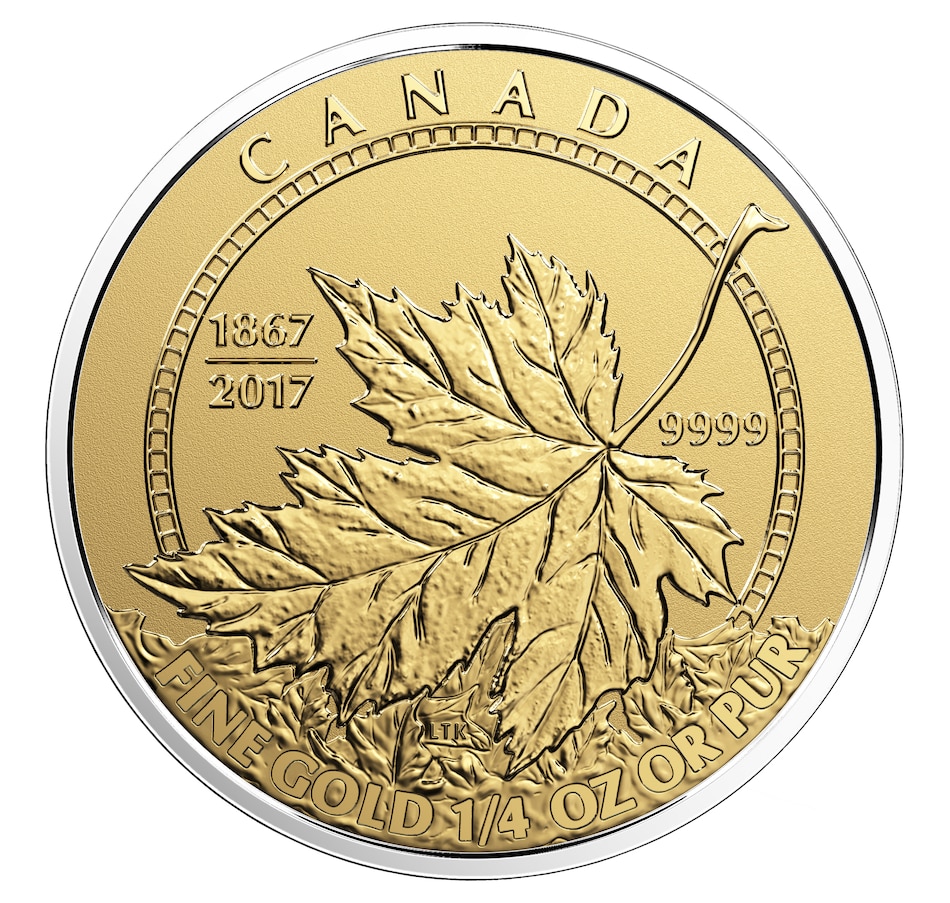 Image 664697_ALTMORE4.jpg, Product 664-697 / Price $4,899.95, 2017 Pure Gold Maple Leaf Fractional Set: A Celebration of Canada (1867-2017) from Royal Canadian Mint (RCM) on TSC.ca's Coins department