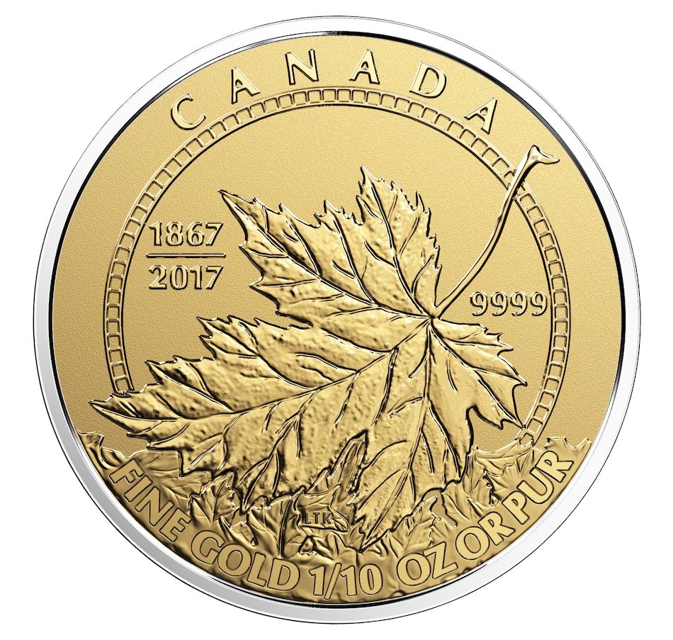 Image 664697_ALTMORE6.jpg, Product 664-697 / Price $4,899.95, 2017 Pure Gold Maple Leaf Fractional Set: A Celebration of Canada (1867-2017) from Royal Canadian Mint (RCM) on TSC.ca's Coins department