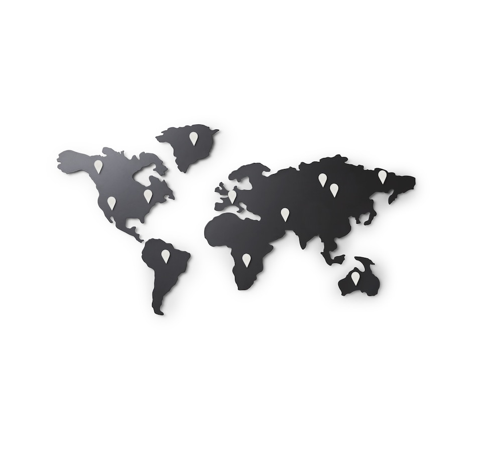 Image 665015_ALTMORE2.jpg, Product 665-015 / Price $70.00, Umbra MAPPIT Decorative Map from Umbra on TSC.ca's Home & Garden department