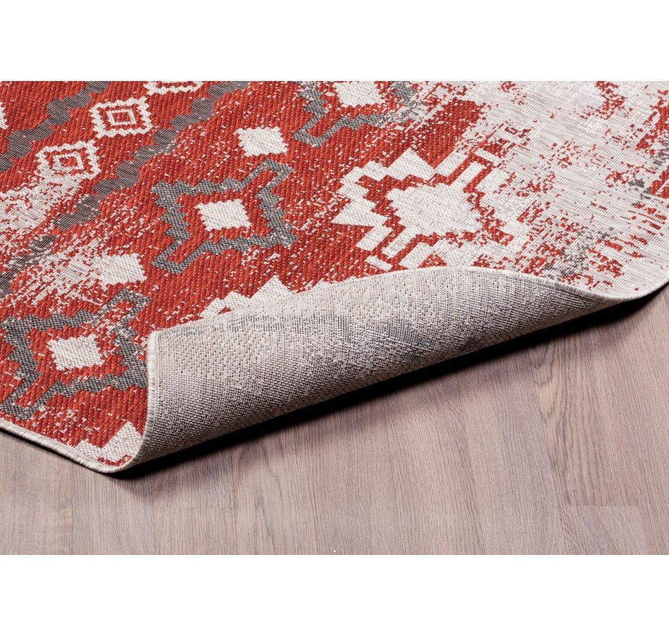 Image 665058_ALTMORE2.jpg, Product 665-058 / Price $44.95 - $161.95, Carnival Indoor/Outdoor Polypropylene Sand Red Rug from Viana Inc on TSC.ca's Home & Garden department
