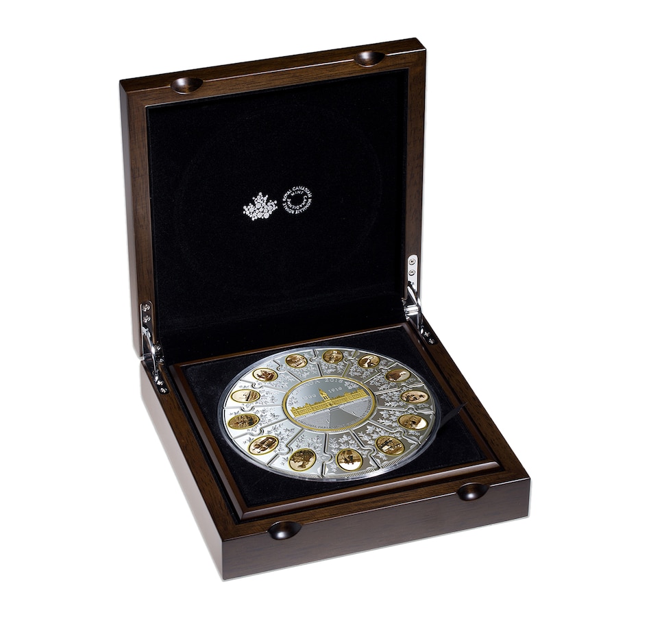 Image 665226_ALTMORE6.jpg, Product 665-226 / Price $2,299.95, 2018 Fine Silver Puzzle Coin Set: "Connecting Canadian History" 1866-1916 from Royal Canadian Mint (RCM) on TSC.ca's Coins department