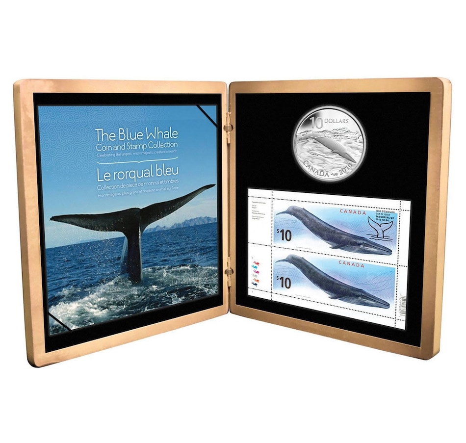 Image 665336_ALTMORE1.jpg, Product 665-336 / Price $79.95, The Blue Whale Coin and Stamp Collection from Royal Canadian Mint (RCM) on TSC.ca's Coins department