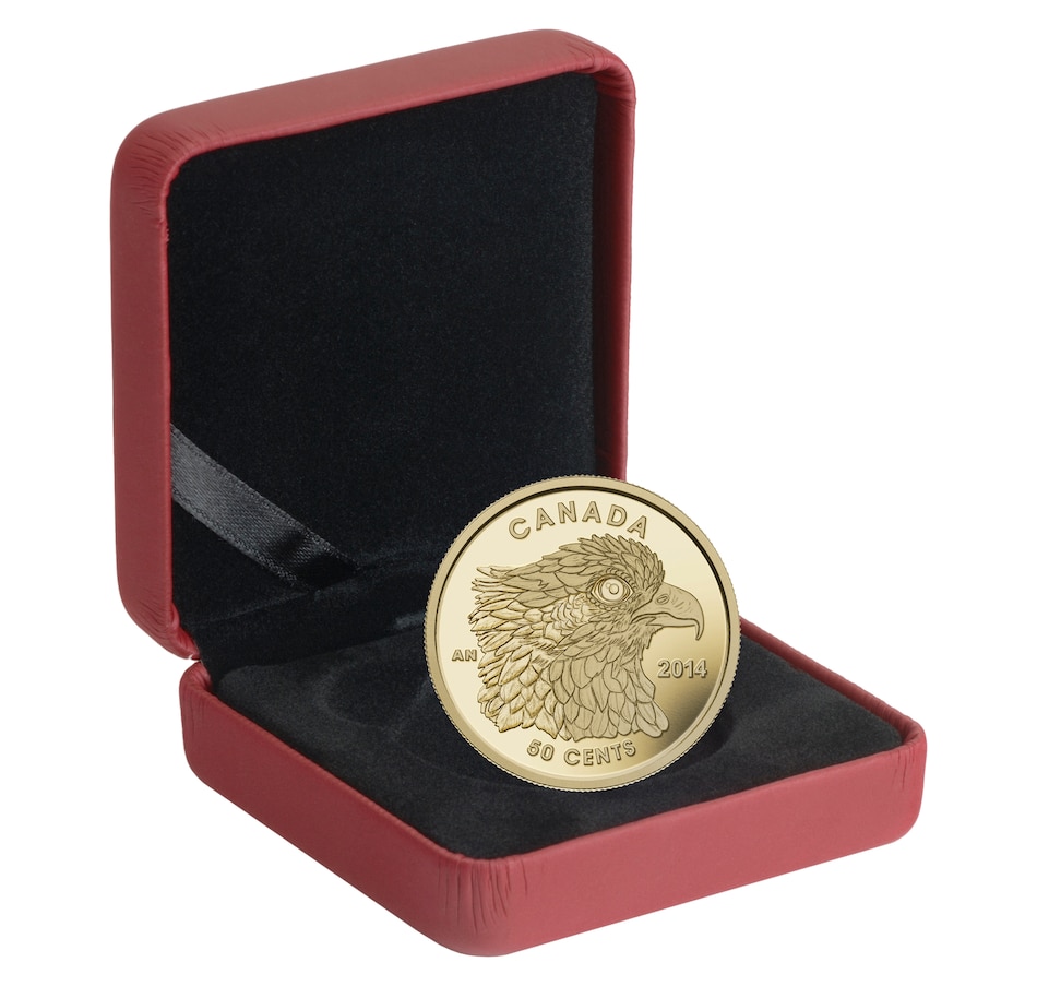Image 665348_ALTMORE2.jpg, Product 665-348 / Price $349.95, 1/25-Ounce Fine Gold Osprey Coin from Royal Canadian Mint (RCM) on TSC.ca's Coins department