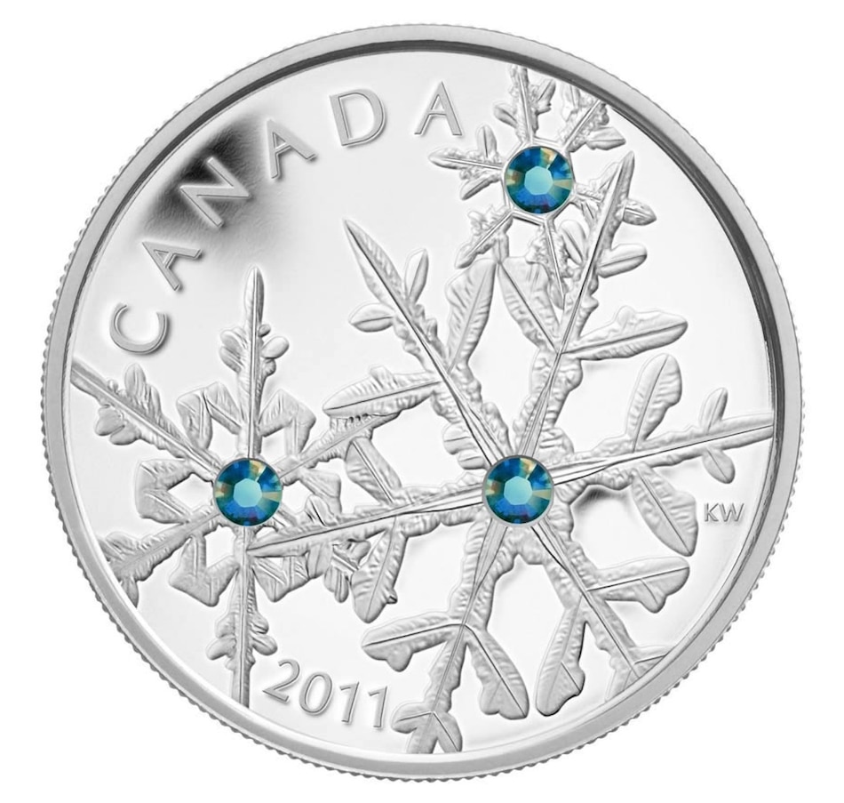 Toys & Hobbies - Coins - 2011 $20 Montana Blue Small Crystal Snowflake ...