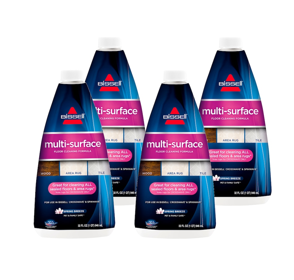 Image 665494.jpg, Product 665-494 / Price $49.99, Bissell Multi-Surface Floor Cleaning Formula (CrossWave and SpinWave) (4-Pack) on TSC.ca's department