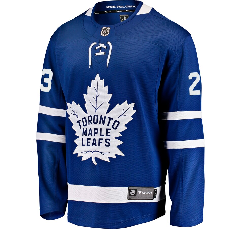 Image 665577_ALTMORE2.jpg, Product 665-577 / Price $279.99, Travis Dermott Toronto Maple Leafs NHL Fanatics Breakaway Home Jersey from Fanatics on TSC.ca's Sports department