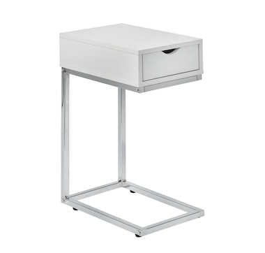 Brassex Accent Table with Drawer