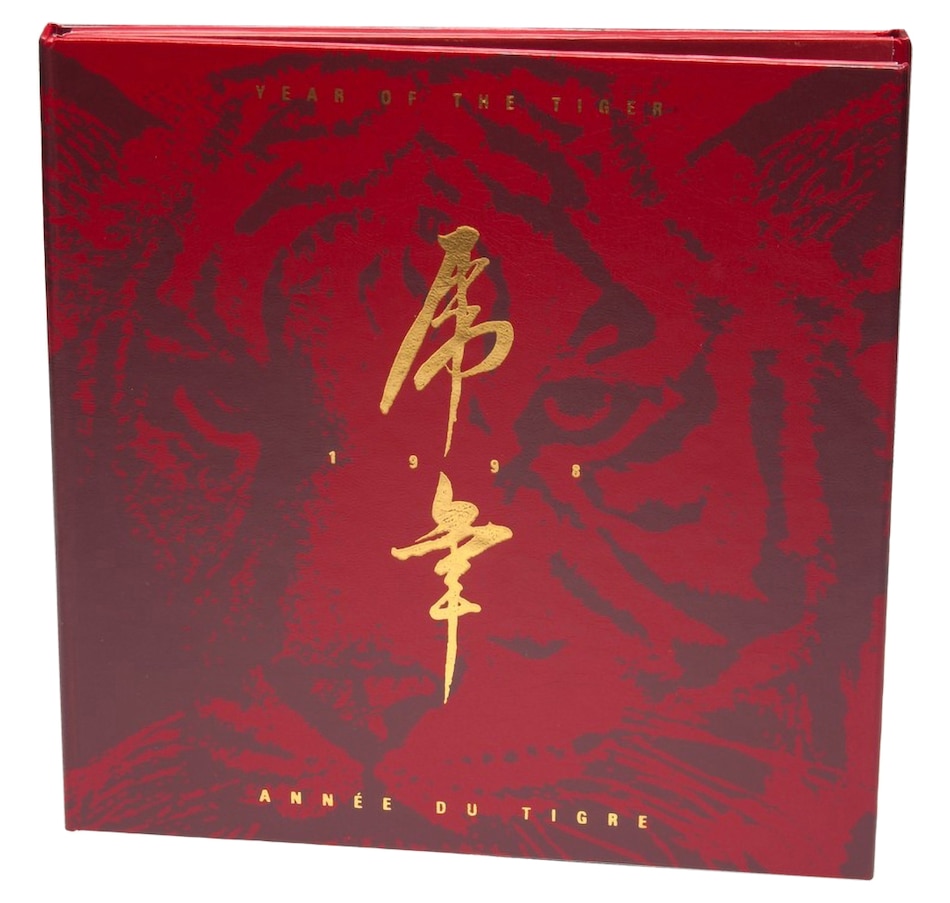 Image 666204.jpg, Product 666-204 / Price $399.95, RCM Chinese Lunar $15 Coin and Stamp Set: Year of the Tiger from Royal Canadian Mint (RCM) on TSC.ca's Coins department