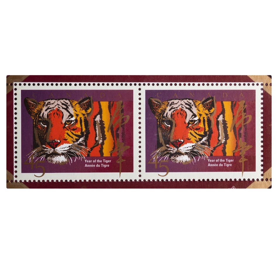 Image 666204_ALTMORE3.jpg, Product 666-204 / Price $399.95, RCM Chinese Lunar $15 Coin and Stamp Set: Year of the Tiger from Royal Canadian Mint (RCM) on TSC.ca's Coins department