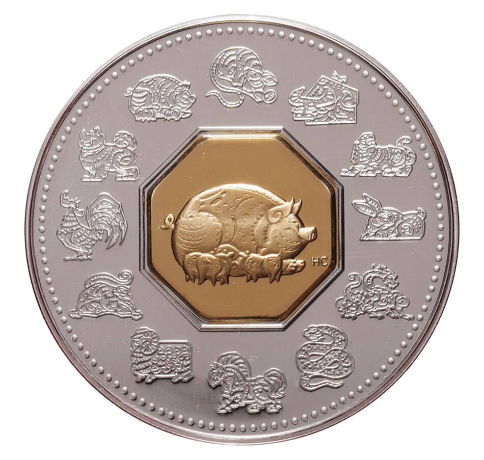 Image 666209_ALTMORE2.jpg, Product 666-209 / Price $118.88, RCM Chinese Lunar $15 Coin and Stamp Set: Year of the Pig from Royal Canadian Mint (RCM) on TSC.ca's Coins department