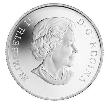 $10 2013 Fine Silver Coin - Winter Scene