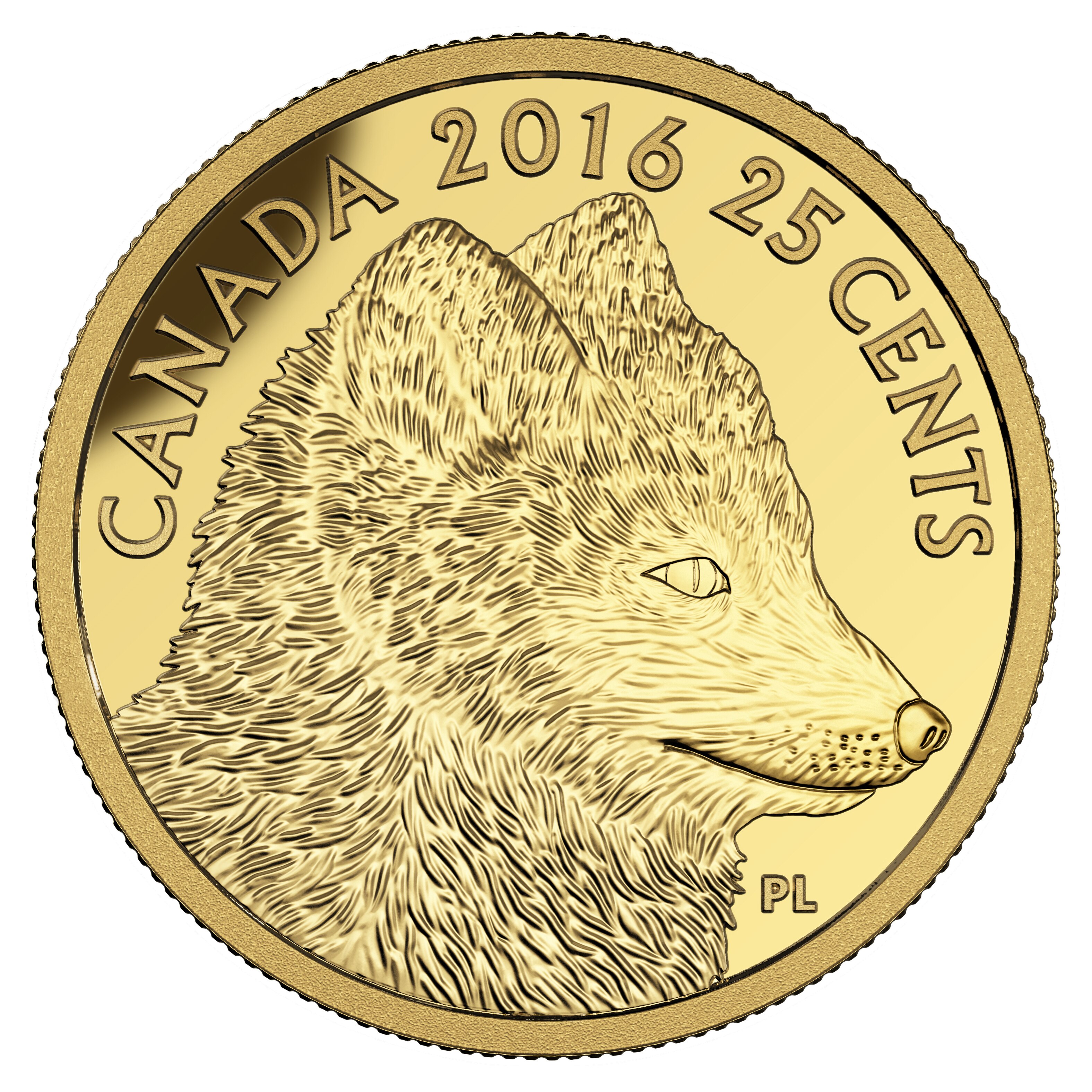 Coins Canadian Mint Products 2016 25 Cent Fine Gold Coin Arctic   666238 