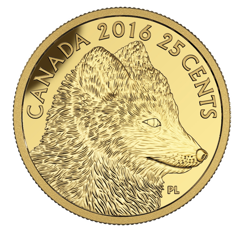 Coins - Canadian Mint Products - 2016 25 Cent Fine Gold Coin - Arctic